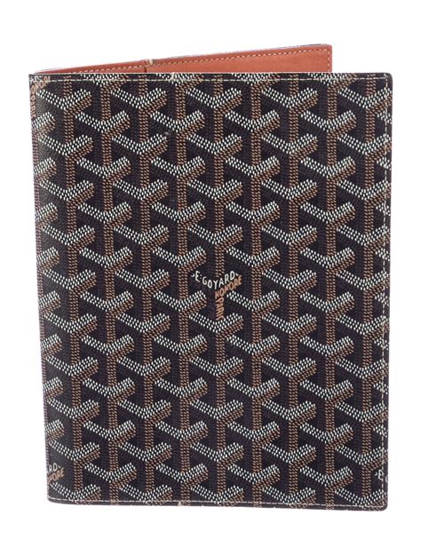 goyard planner cover|GOYARD Goyardine Agenda Cover Black 195550 .